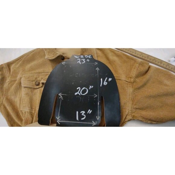 12th Tribe Style For The Global Soul Brown Cordoroy Jumpsuit Size S/M Dolman Slv - Picture 8 of 12